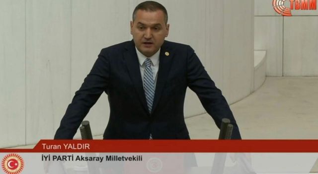 Milletvekili Yaldır'dan TBMM'de gaziler için kanun çağrısı