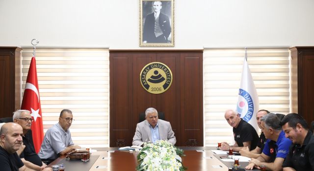 Aksaray için 5 yıllık afet planı hazırlığı başladı