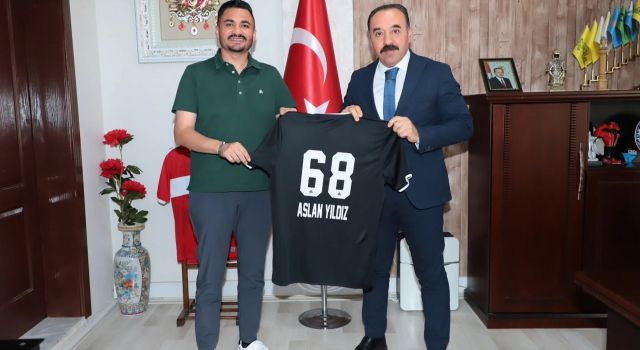 Çavga ve yönetimden Gençlik Spor’a ziyaret