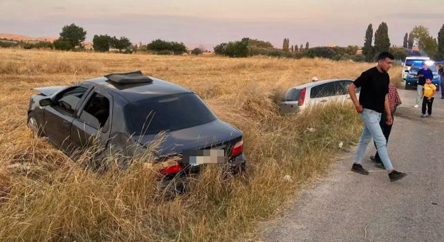 Kavşakta dikkatsizlik kaza getirdi
