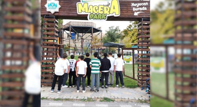 Macera Parkı’nda minikler unutulmaz bir gün yaşadı