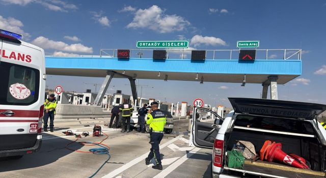 Otoyol gişelerinde ölümlü kaza