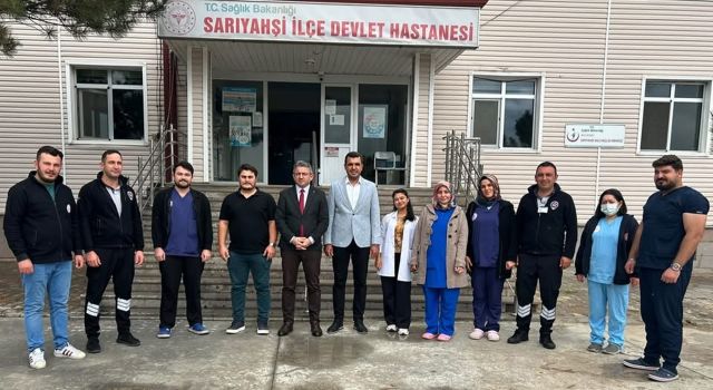 Sarıyahşi’de sağlık hizmetlerine inceleme