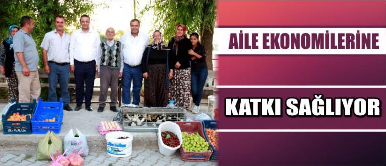 Aile Ekonomilerine Katkı Sağlıyor