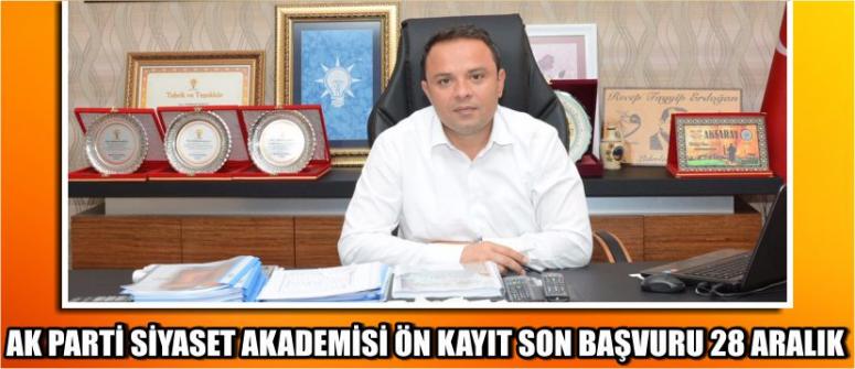 Ak Parti Siyaset Akademisi Ön Kayıt Son Başvuru 28 Aralık