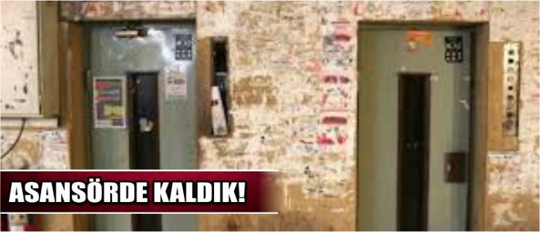 Asansörde Kaldık!