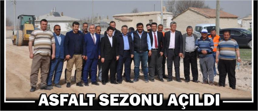 Asfalt Sezonu Açıldı
