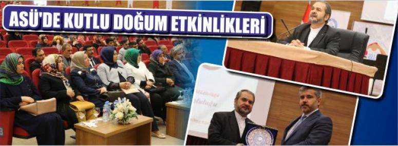 Asü’de Kutlu Doğum Etkinlikleri