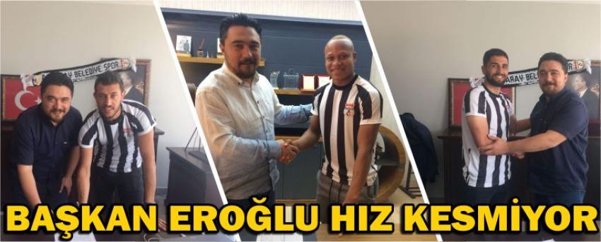 Başkan Eroğlu Hız Kesmiyor