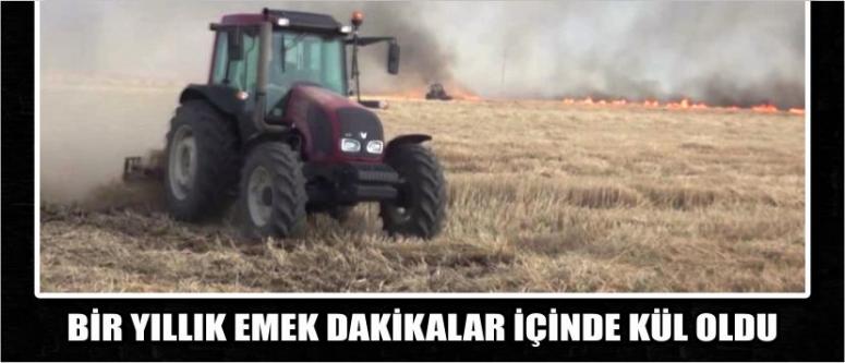 Bir Yıllık Emek Dakikalar İçinde Kül Oldu