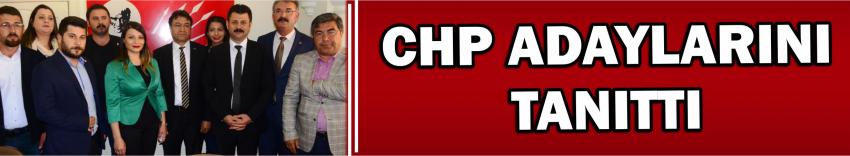 Chp Adaylarını Tanıttı