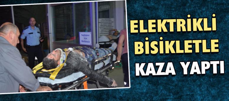Elektrikli Bisikletle Kaza Yaptı