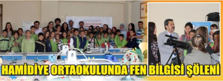 Hamidiye Ortaokulunda Fen Bilgisi Şöleni