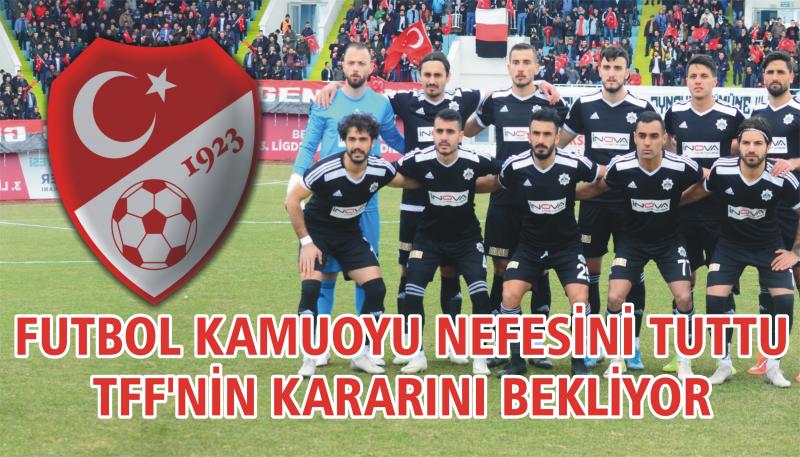 Futbol Kamuoyu Nefesini Tuttu Tff'nin Kararını Bekliyor