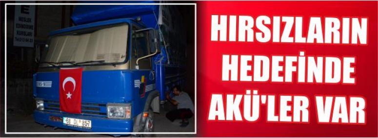 Hırsızların Hedefinde Akü’ler Var