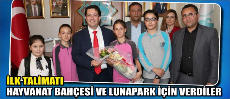 İlk Talimatı Hayvanat Bahçesi Ve Lunapark İçin Verdiler