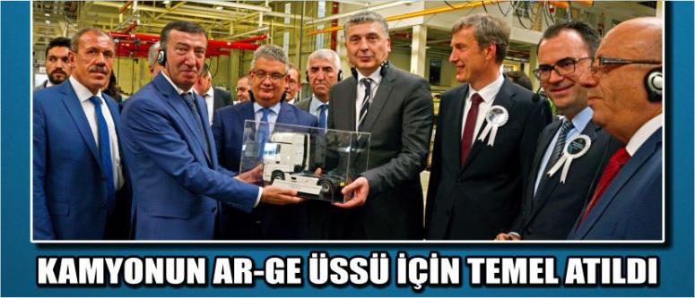Kamyonun Ar-Ge Üssü İçin Temel Atıldı