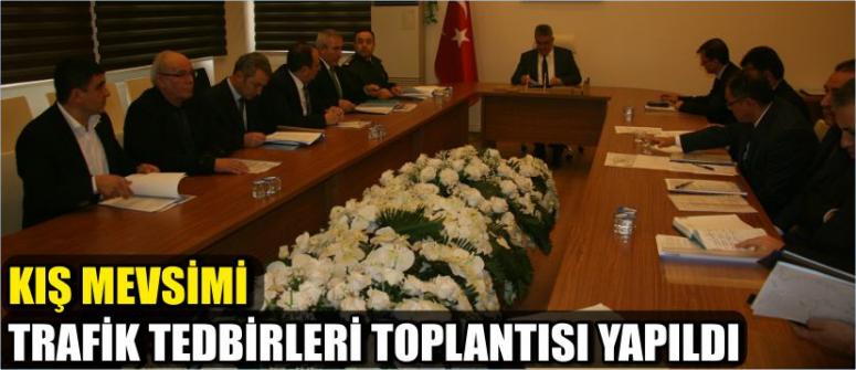 Kış Mevsimi Trafik Tedbirleri Toplantısı Yapıldı