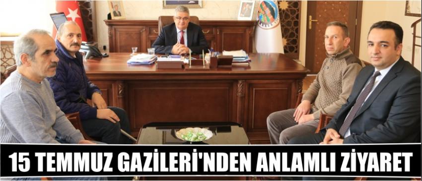 15 Temmuz Gazileri'nden Anlamlı Ziyaret