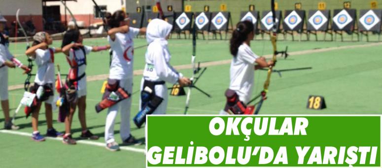 Okçular Gelibolu’da Yarıştı
