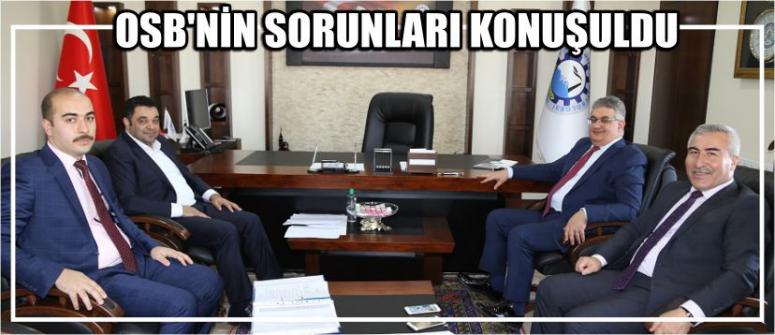 Osb’nin Sorunları Konuşuldu