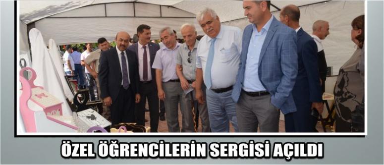 Özel Öğrencilerin Sergisi Açıldı