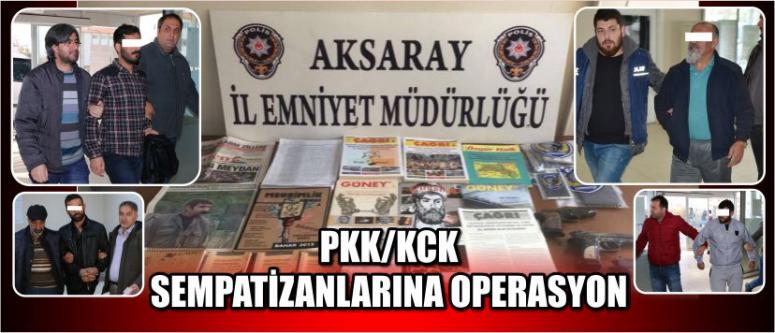Pkk/Kck Sempatizanlarına Operasyon