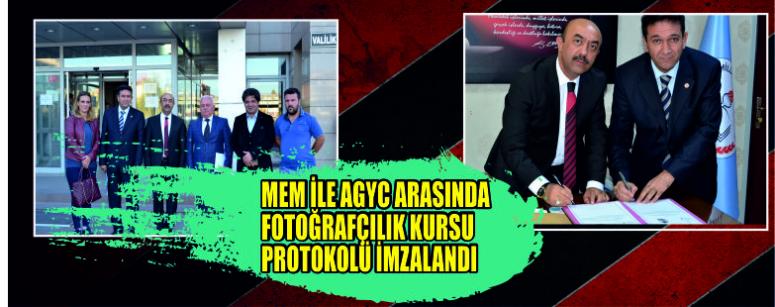 Mem İle Agyc Arasında Fotoğrafçılık Kursu Protokolü İmzalandı