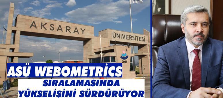 Asü Webometrics Sıralamasında Yükselişini Sürdürüyor