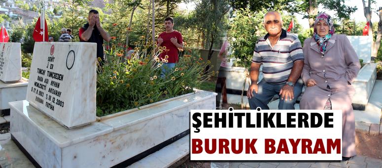 Şehitliklerde Buruk Bayram
