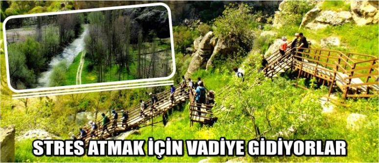 Stres Atmak İçin Vadiye Gidiyorlar