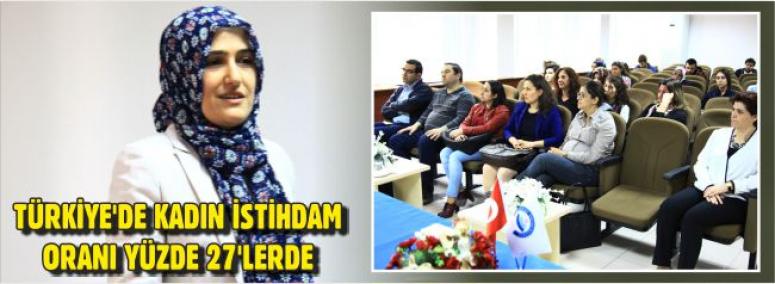 Türkiye’de Kadın İstihdam Oranı Yüzde 27’lerde