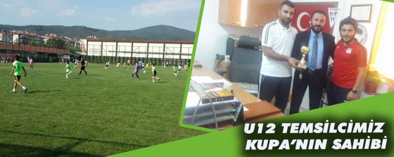 U12 Temsilcimiz Kupa’nın Sahibi