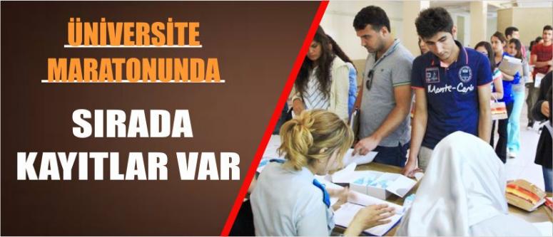 Üniversite Maratonunda Sırada Kayıtlar Var