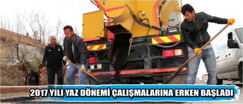 Belediye, Baharla Birlikte Şehirde Hummalı Bir Çalışmaya Girdi