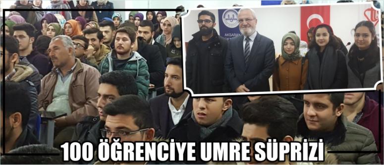 100 Öğrenciye Umre Süprizi