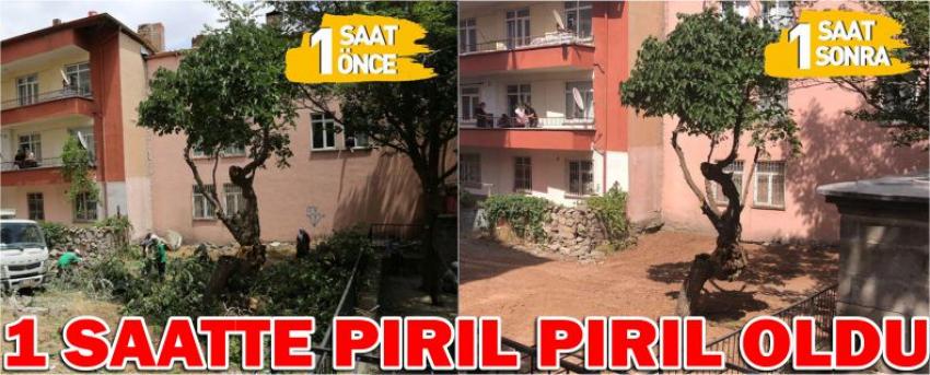 1 Saatte Pırıl Pırıl Oldu