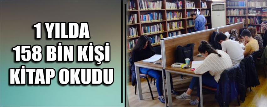 1 Yılda 158 Bin Kişi Kitap Okudu