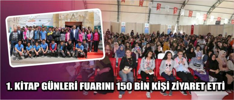 1. Kitap Günleri Fuarını 182 Bin 526 Kişi Ziyaret Etti