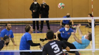 Oturarak Voleybol Milli Takımı Aksaray'da