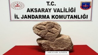  Aksaray jandarmadan tarihi eser kaçakçılarına darbe