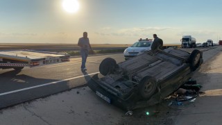 Aksaray – Ankara yolunda kaza: 2 yaralı
