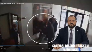 SARIYAHŞİ BELEDİYE BAŞKANI, KENDİSİNİ SOSYAL MEDYADA ELEŞTİREN YURTTAŞA BELEDİYE BİNASI İÇİNDE SALDIRDI!