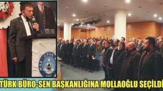 Türk Büro-Sen Başkanlığına Mollaoğlu Seçildi