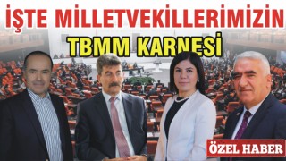 İşte Milletvekillerimizin TBMM Karnesi