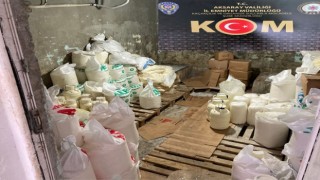 6 ton kaçak peynir yakalandı