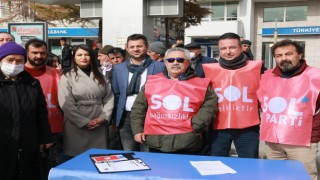 SOL PARTİ ZAMLAR GERİ ÇEKİLSİN DİYE SOKAĞA DAVET ETTİ