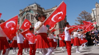 23 Nisan’ın Coşkusunu Çocuklar Yaşattı