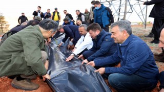 İlk Kez Malçlama Tekniği İle Ağaçlandırma Yapıldı