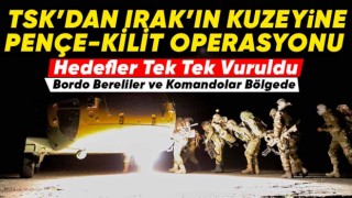 Türk Silahlı Kuvvetleri Kuzey Irak'ta "Pençe-Kilit" Harekatı Başlattı